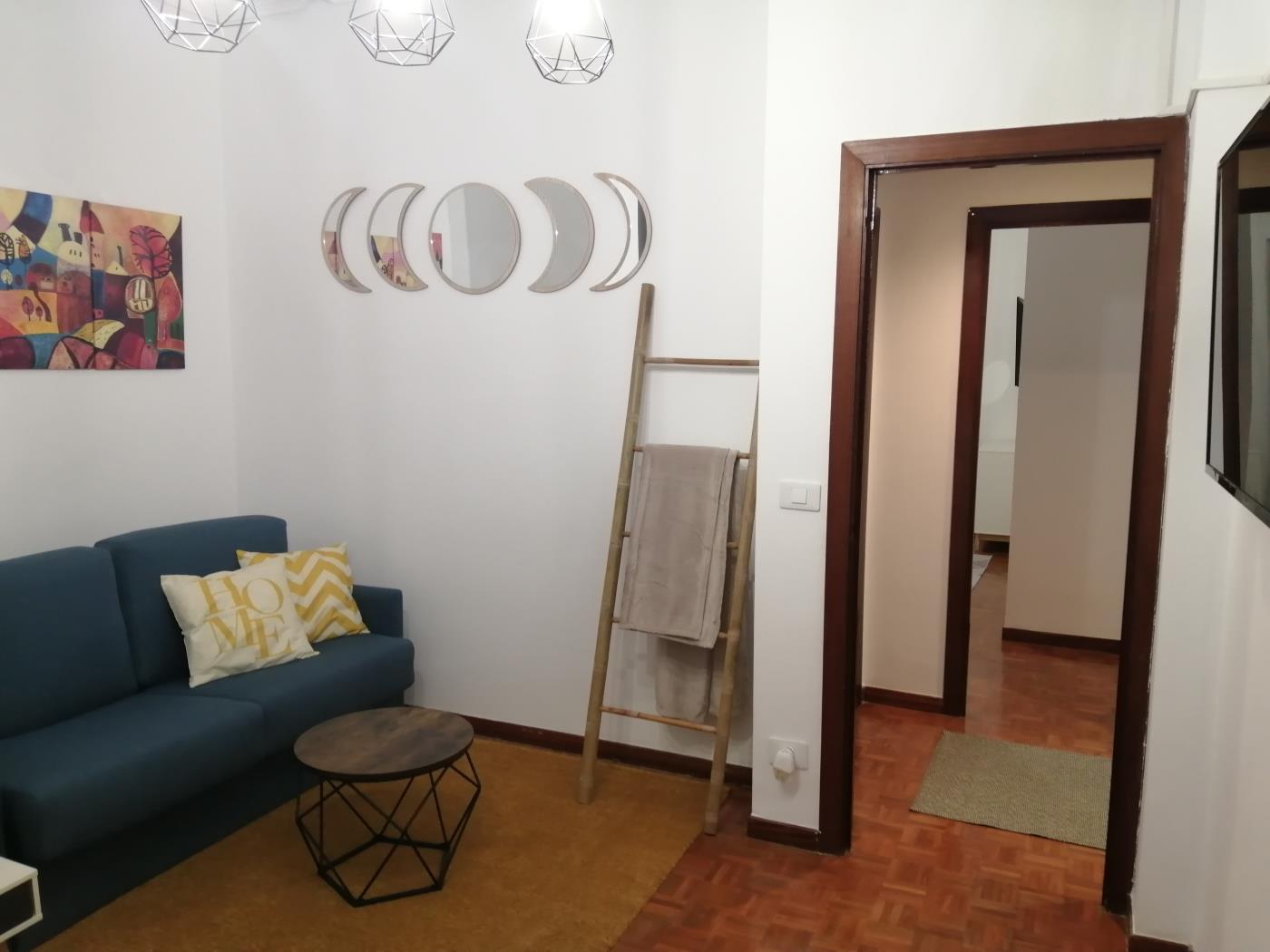 Bright, spacious and quiet apartment in Casco Viejo in Bilbao